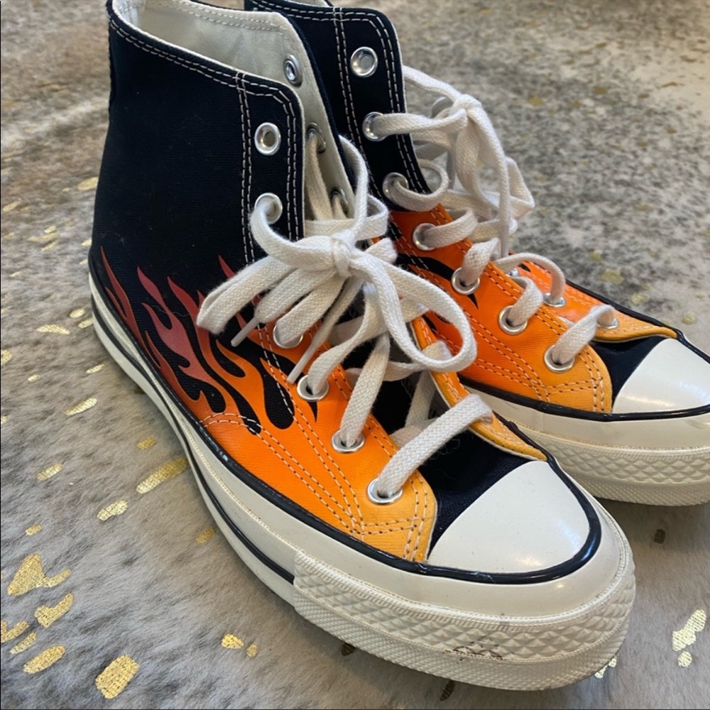 Converse Chuck Taylor All-Star 70s Hi Archive Print Flames